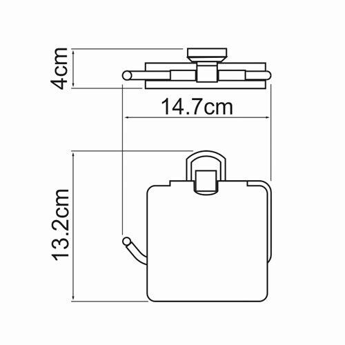 Держатель туалетной бумаги K-3025 Oder